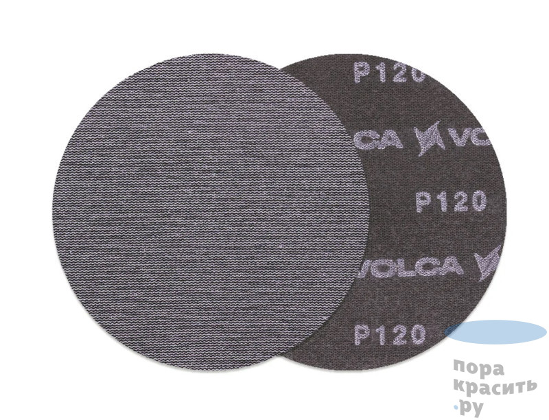 VOLCA Диск GARNET на сетчатой основе 150 мм, P120 (упак.50 шт)