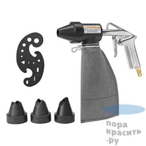 VOYLET РS-10 пескоструйный пистолет с системой рециркуляции абразива