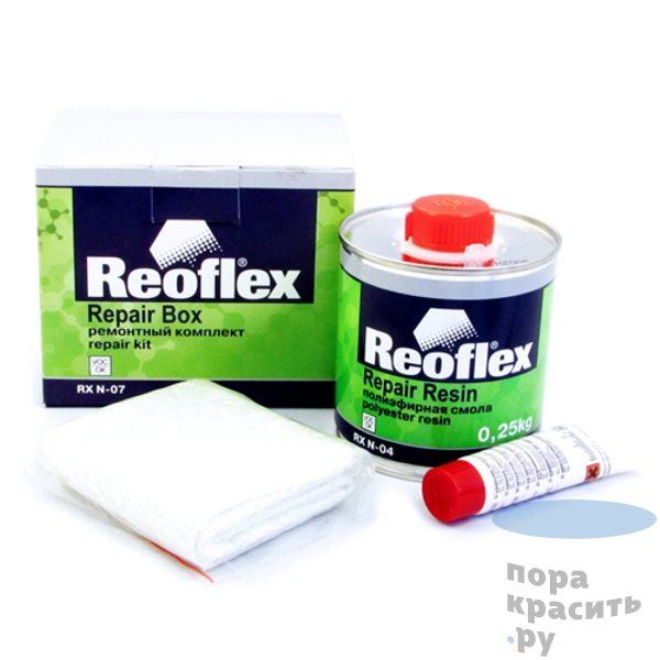Reoflex Ремонтный комплект пластика (4 шт.кор)