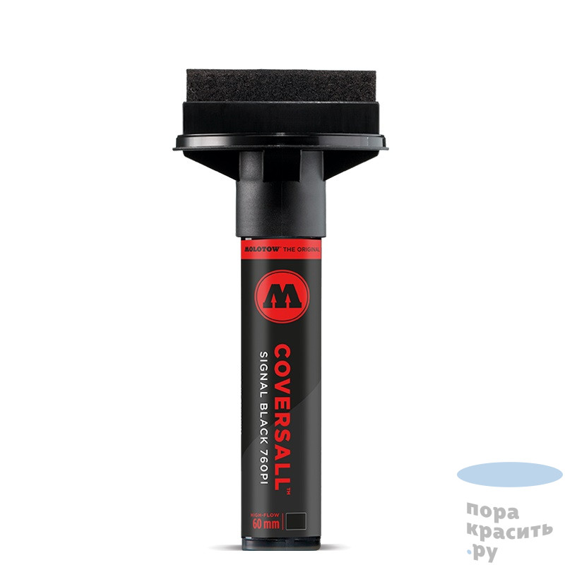 Molotow Маркер MASTERPRIECE CoversAll 760PI черный 60 мм