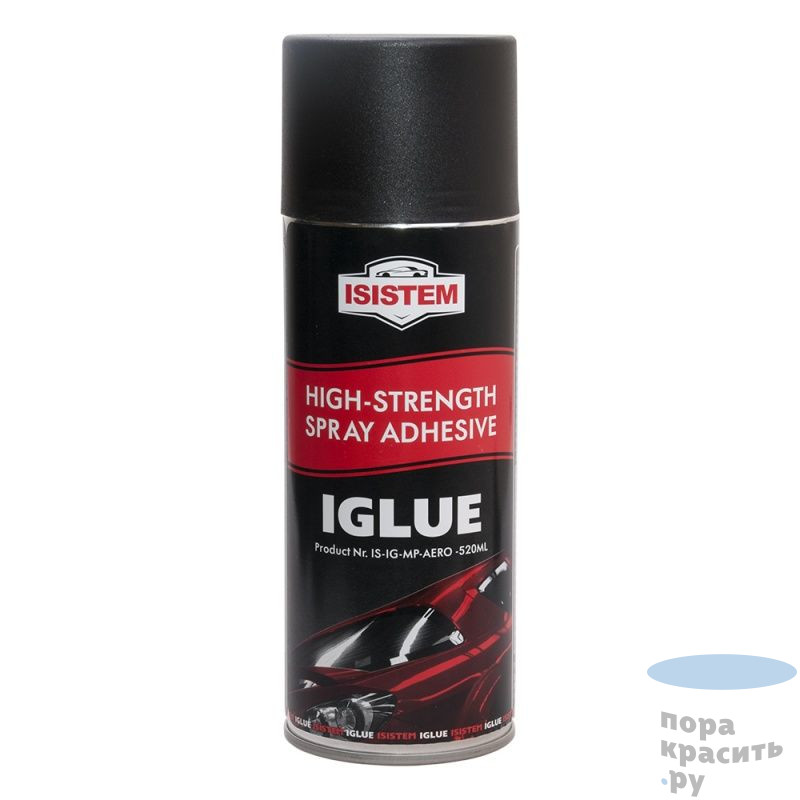 ISISTEM IGLUE клей аэрозольный сильной фиксации 520 мл (12 шт в кор)