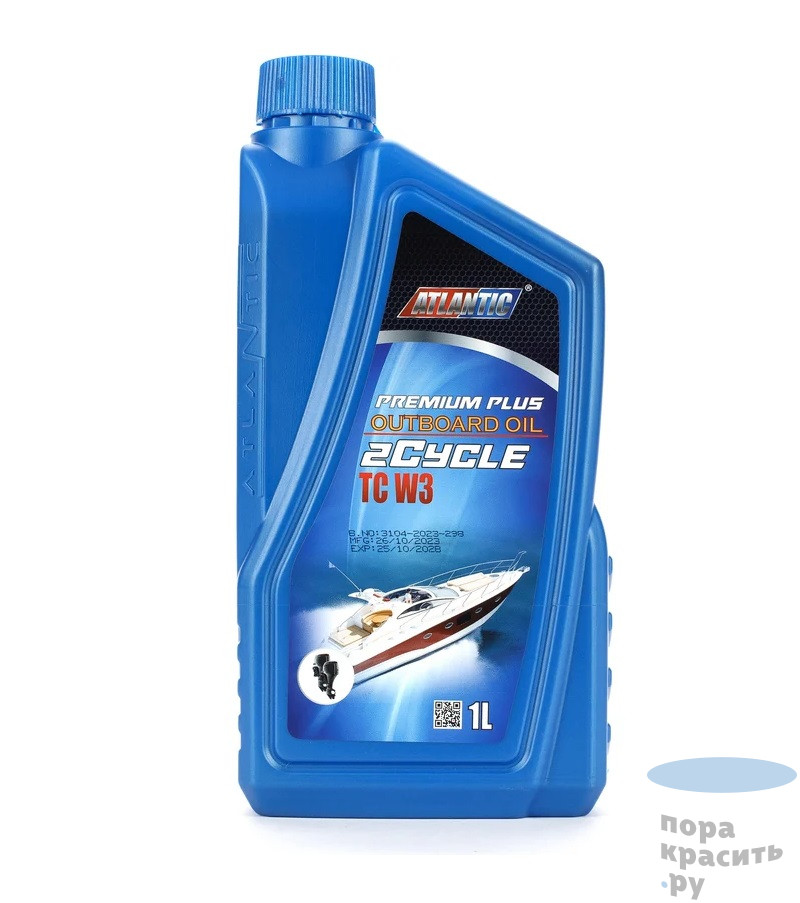 Atlantic 2T Outboard Motor Oil TCW3 ( 1 л) масло д