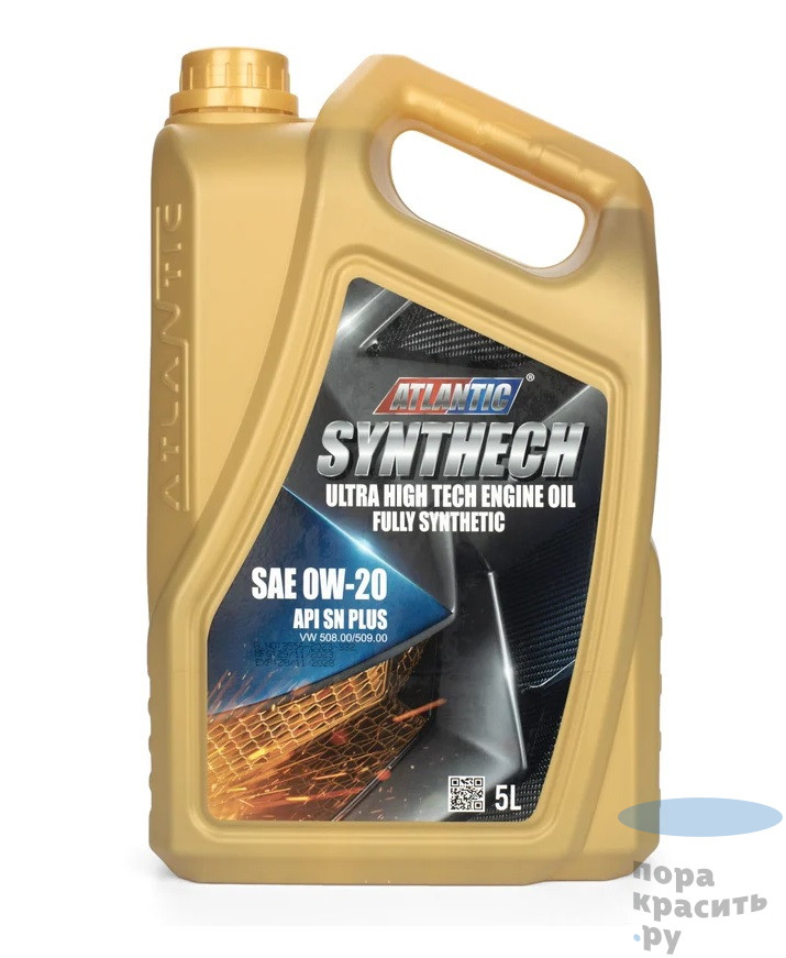 Atlantic Synthech Ultra High Tech Engine Oil 0W-20 ( 5 л) масло синтетическое