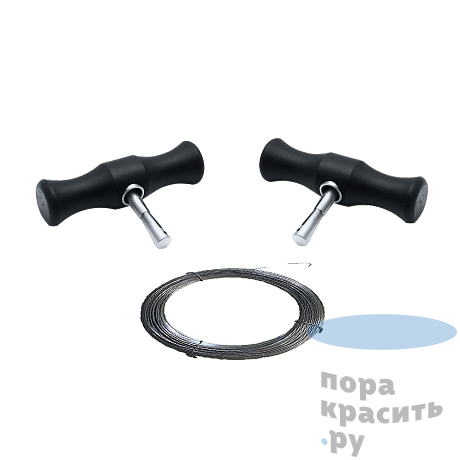 SOLID Держатель струны для срезания стекол 130х130мм+ струна 10м