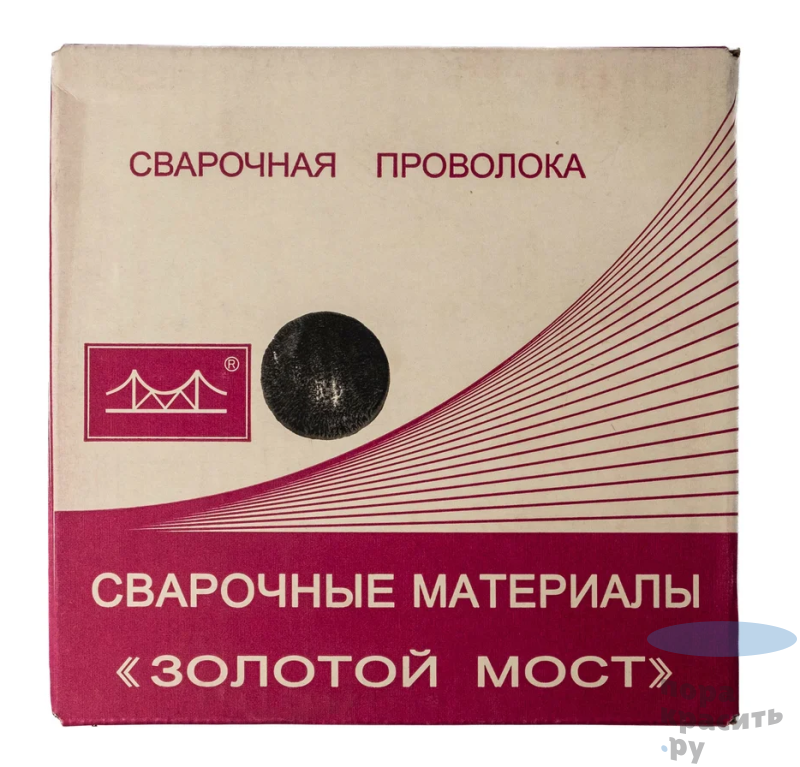 Сварочная проволока JQ.MG50-6 d = 0,8 мм (1 кг) Золотой мост