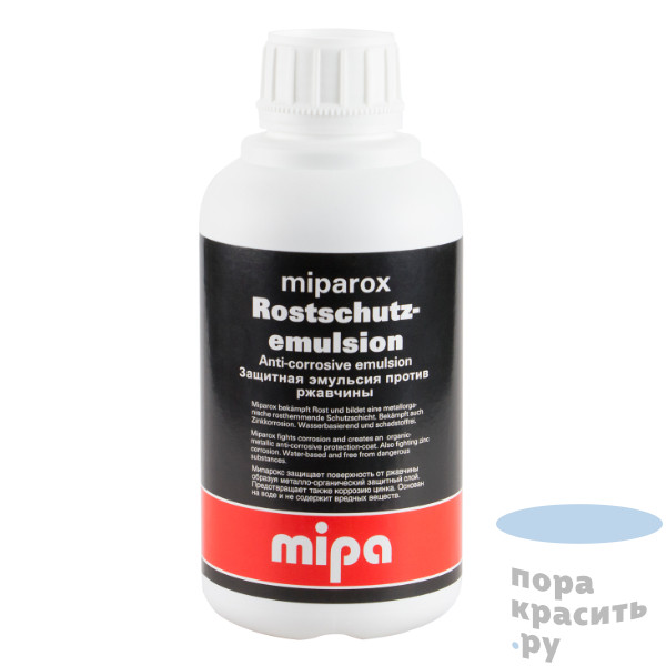 Mipa Miparox Rostschutz-Emulsion Эмульсия защитная против ржавчины 1л(6 шт.кор)