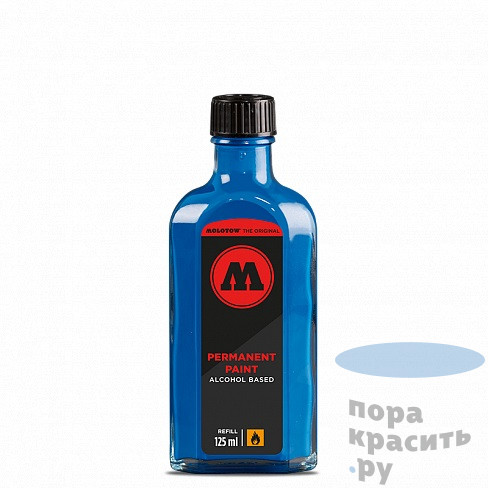 Molotow Заправка PERMANENT PAINT signal black 125мл