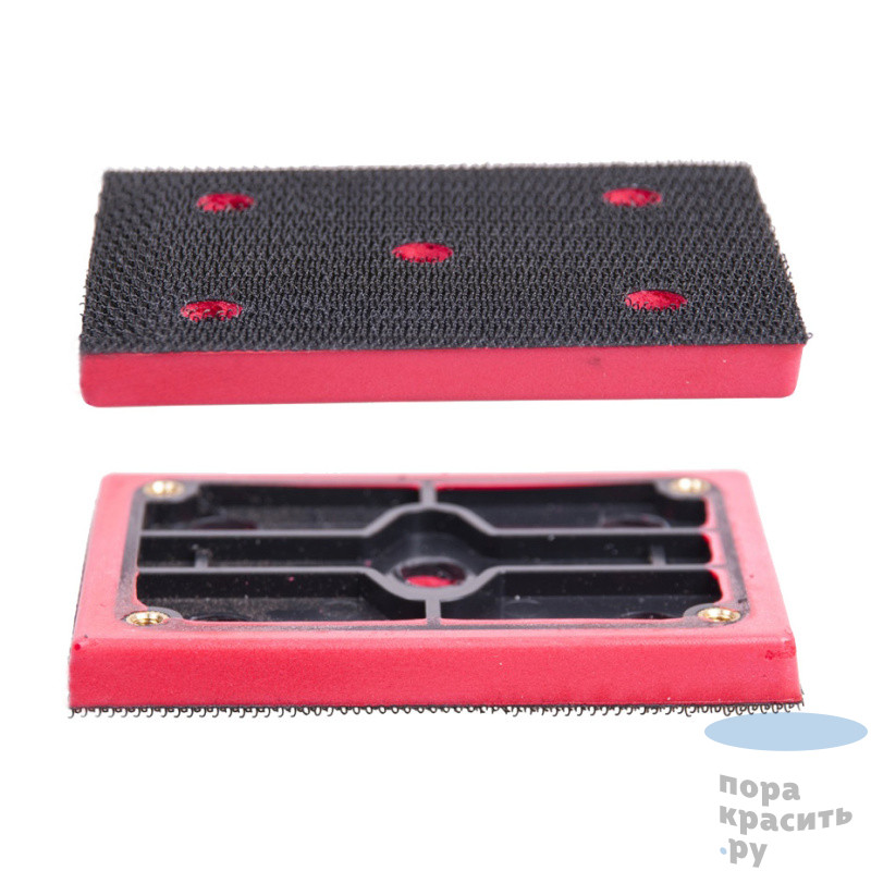 ITOOLS Backing pads Velcro Подложка прямоугольная 70*100мм , с 5 отверстиями