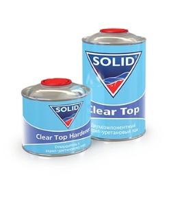 SOLID Лак 2K MS 2+1 с отв.CLEAR TOP