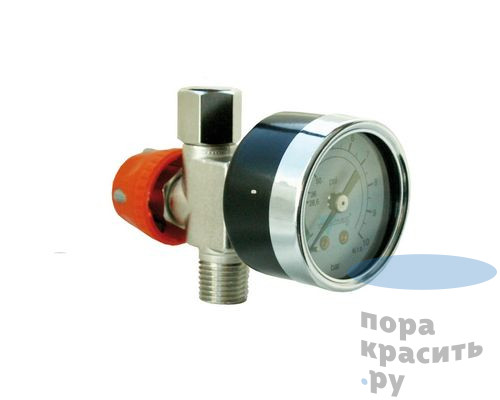 WALCOM Регулятор давления с манометром,давл.0-10бар,F 1\4