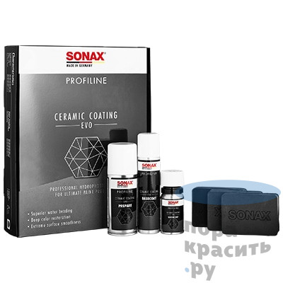 Защитное керамическое покрытие SONAX ProfiLine CeramicCoating CC EVO набор