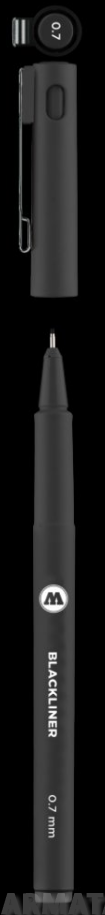 Molotow маркер BLACKLINER 0,7мм 703207