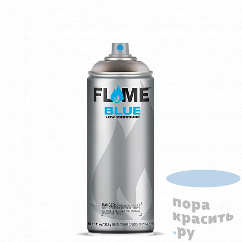 FLAME Blue transparent FB-3004 black 400мл