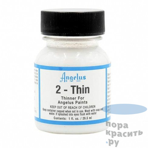 Angelus720-01-000 Angelus добавка для окрашивания аэрографом 2-Thin 720-01-000 29.5мл.