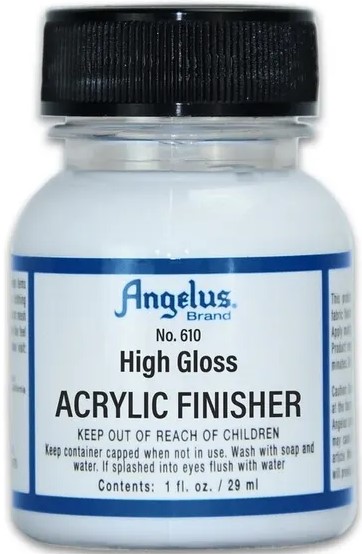 Angelus finishergloss Angelus лак High Gloss Acrylic Finisher 610-01-000 29.5мл.