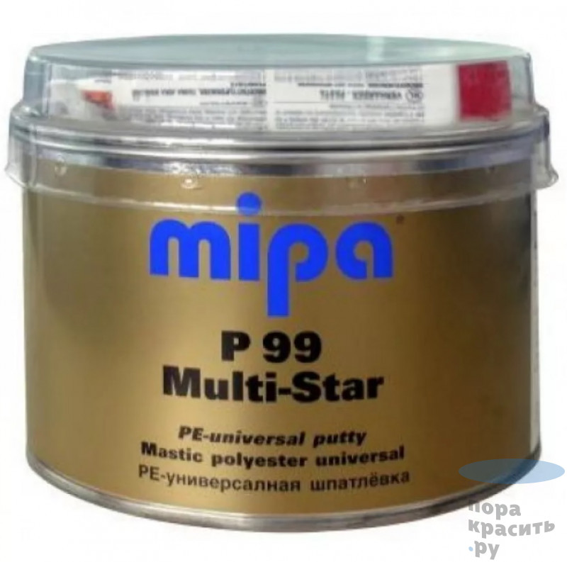 Mipa P99 Multi Star PE-Universalspachtel Шпатлевка универс.бежевая 2кг(6 шт.кор)