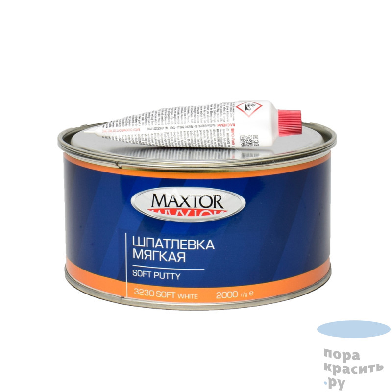 Maxtor Шпатлевка мягкая SOFT WHITE ПЭ 1,7 кг(8 шт в кор)