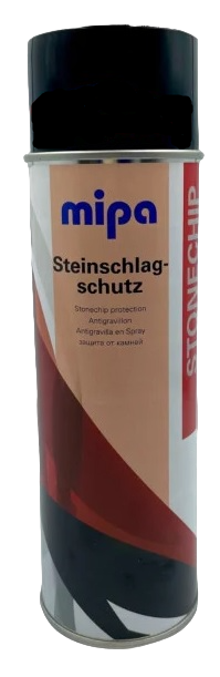 Mipa Steinschlagschutz Антигравий каучуковый чёрный 500 мл аэрозоль(12 шт.кор)