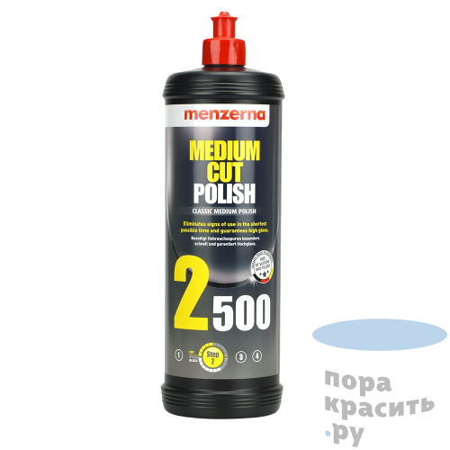 MENZERNA FG2500 Heavy Cut Compound Среднеабразивная паста 1л