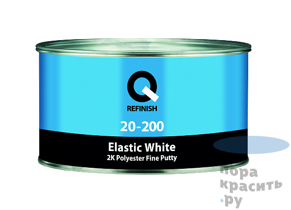 Q-Refinish Шпатлевка Elastic Putty белая (1кг)