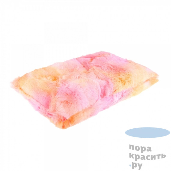 Color-pop pad (15x22x5cm) Плюшевый аппликатор для мойки авто, оранжевый, PURESTAR